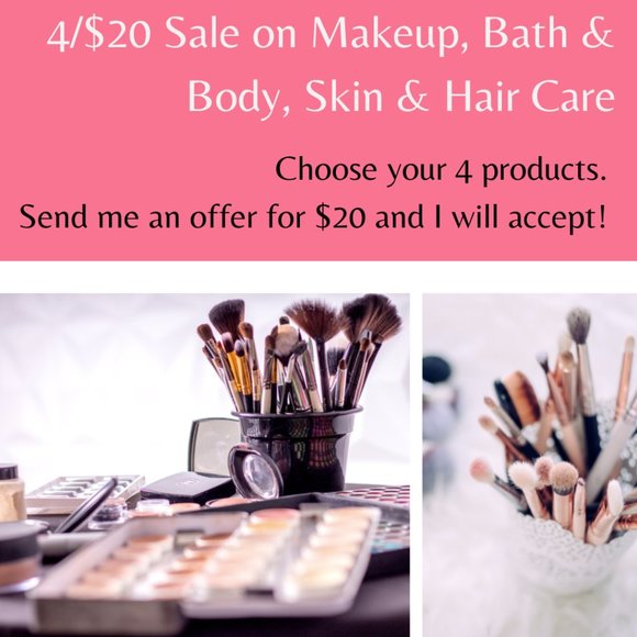 💄4/$20 SALE on Makeup / Bath & Body / Hair Care + More - Bundle & Save!